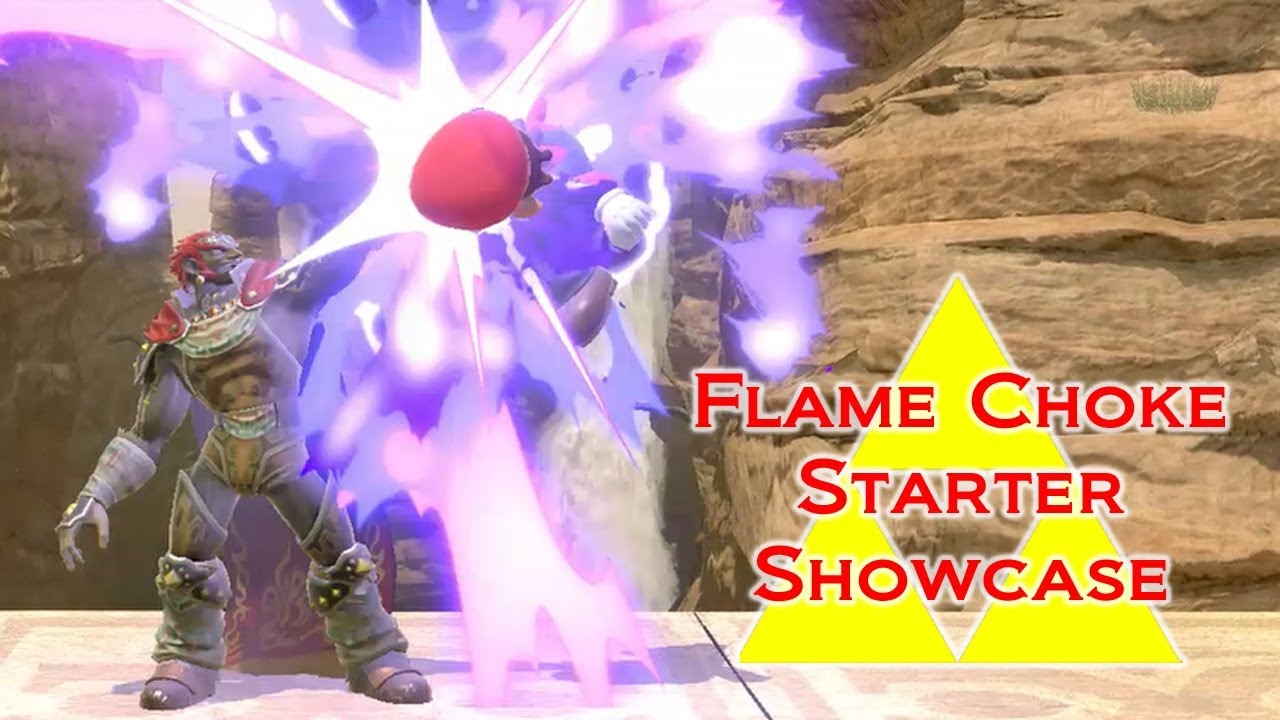 Smash Ultimate - Ganondorf: Flame Choke Starter Showcase