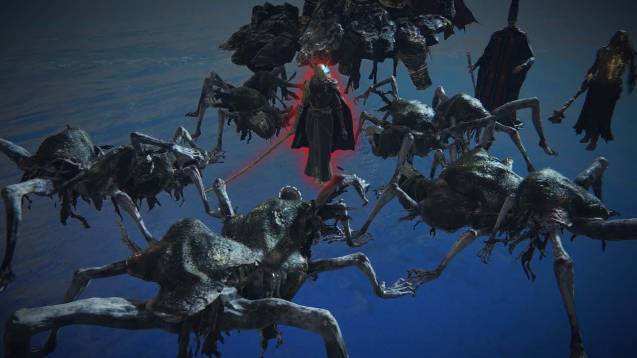 【Elden Ring】王族の幽鬼&times;5 VS BOSS | 5 Royal Revenant VS Boss【エルデンリング】