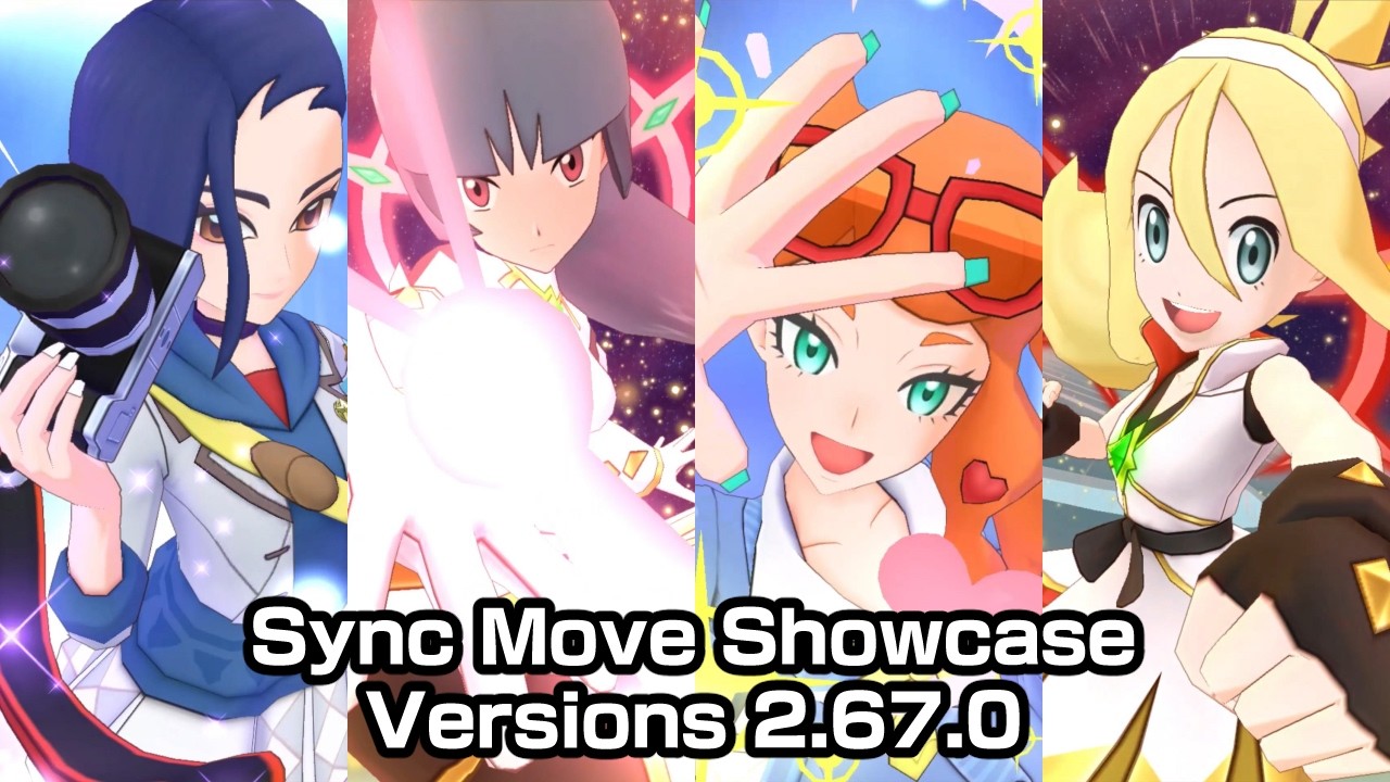 🌈 Sync Move Showcase &ndash; Versions 2.67.0 | Loop x3 | Pok&eacute;mon Masters EX