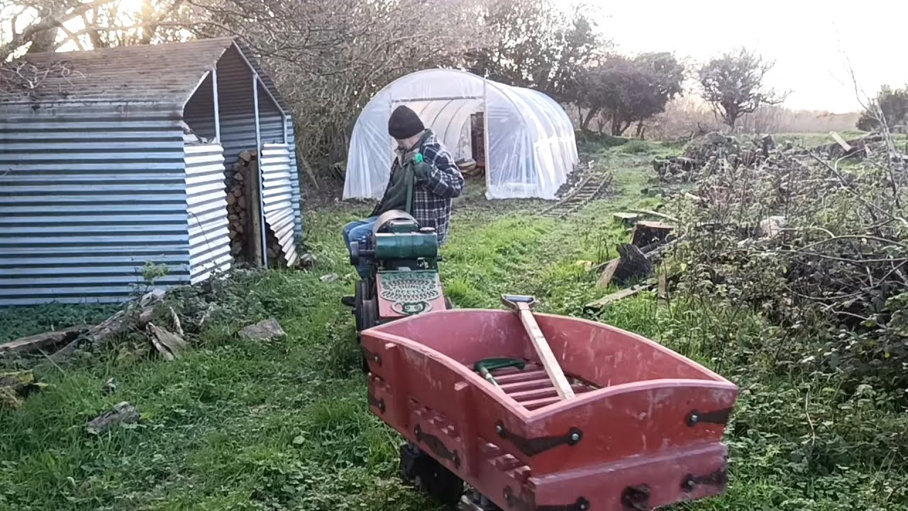 The Narrow-Gauge Loco Finally Has a Home: Polytunnel Rebuild Project