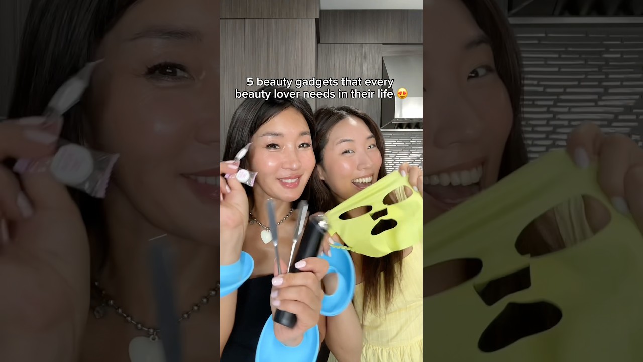 MUST-HAVE Beauty gadgets for all beauty lovers😍❤️🤩 #beauty #skincare #hacks