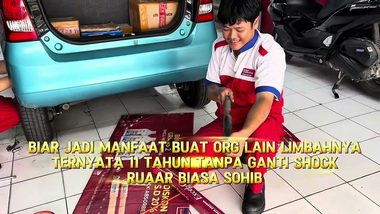 Mudahnya Pasang Shock Belakang || Suzuki Wagon R || 5 Menit Only !!!