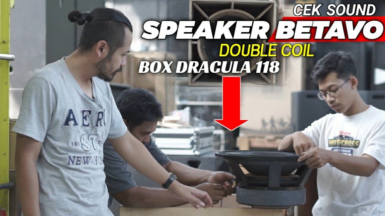 BOX DRACULA 118 Isi Betavo 18 Double Coil | Putar Lagu Brewog Music