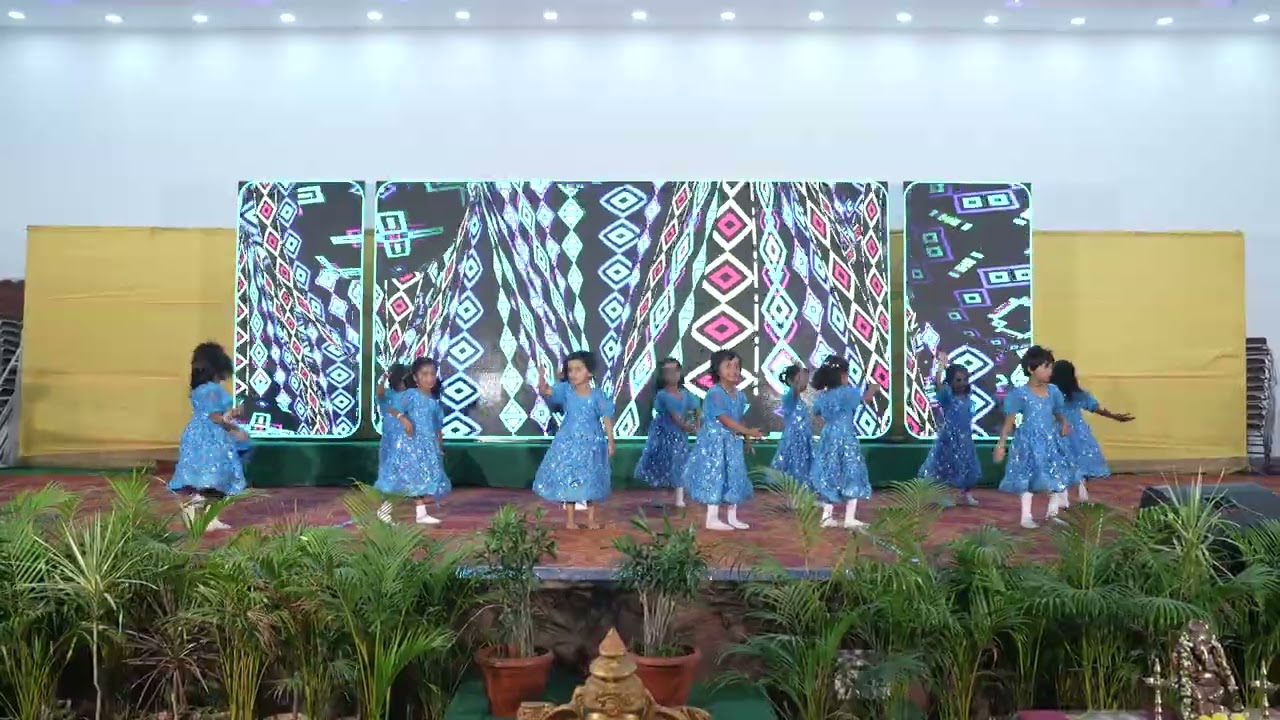 # Bhakti Tarang - 4th Annual Day Celebrations - PP1 Girls - Vedhik Kids Play School