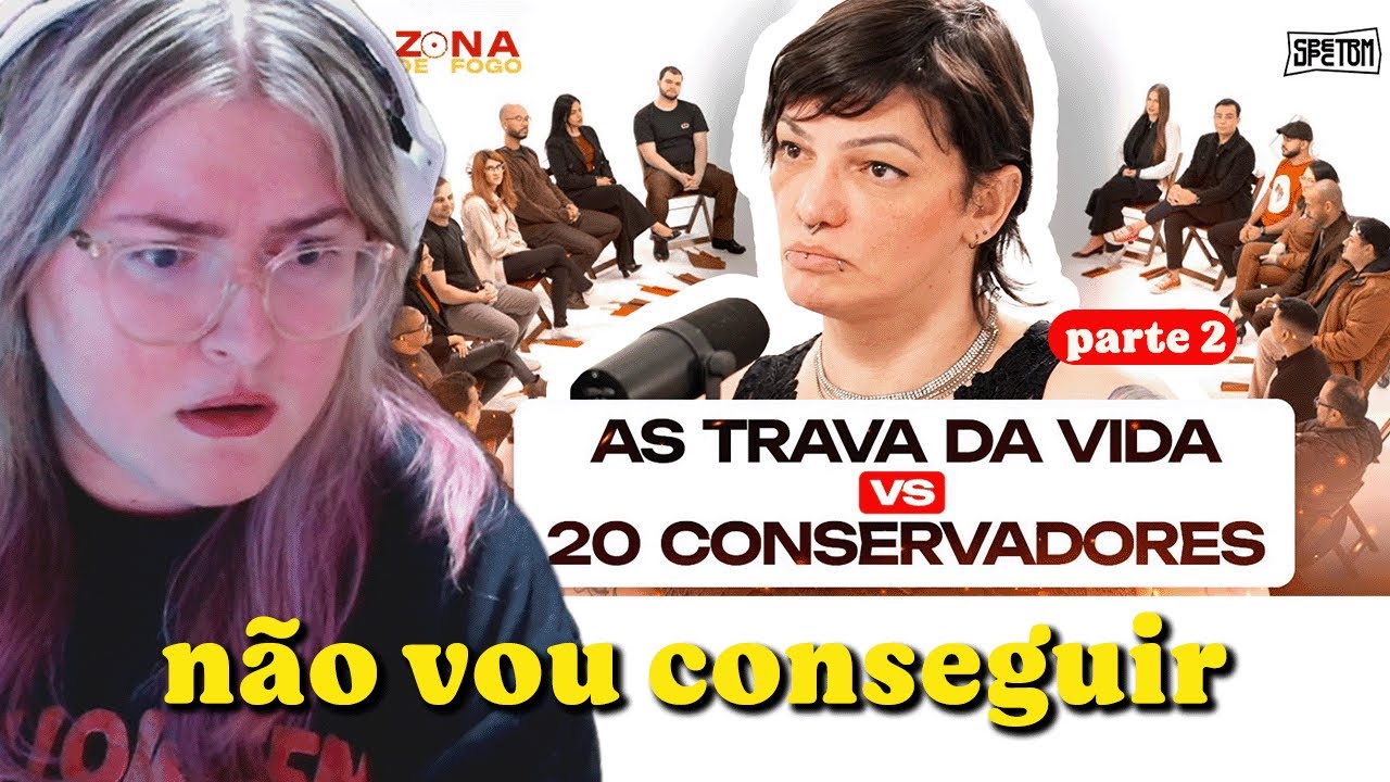 em choque com 1 mulher trans vs 20 conservadores (parte 2)