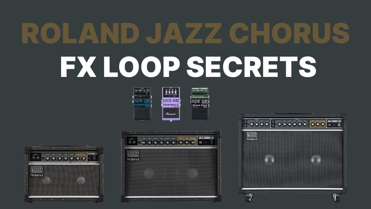 Roland Jazz Chorus FX Loop Secrets & Comparison for Shoegaze & Dream Pop