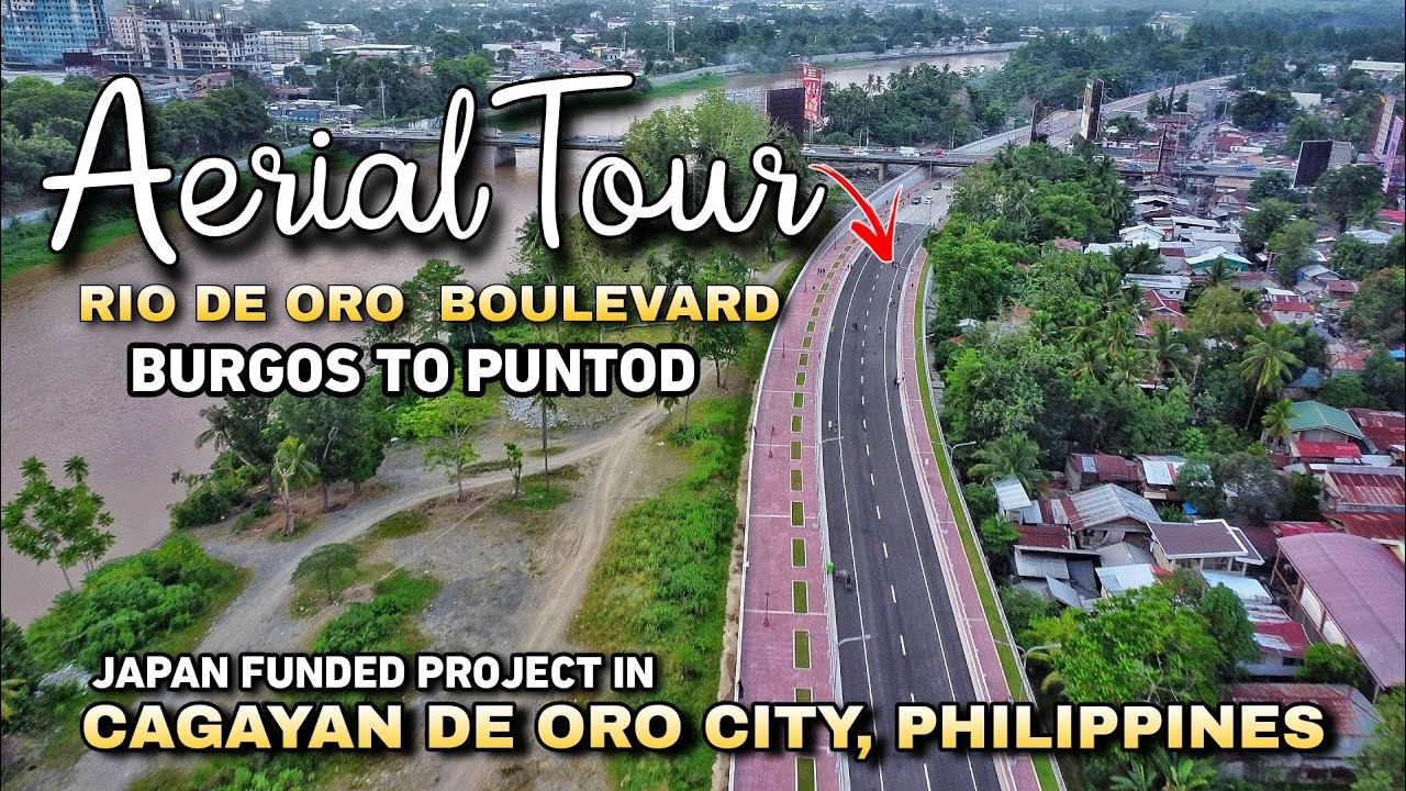 RIO DE ORO BOULEVARD - The Flood Control Project in Cagayan de Oro City , Philippines 