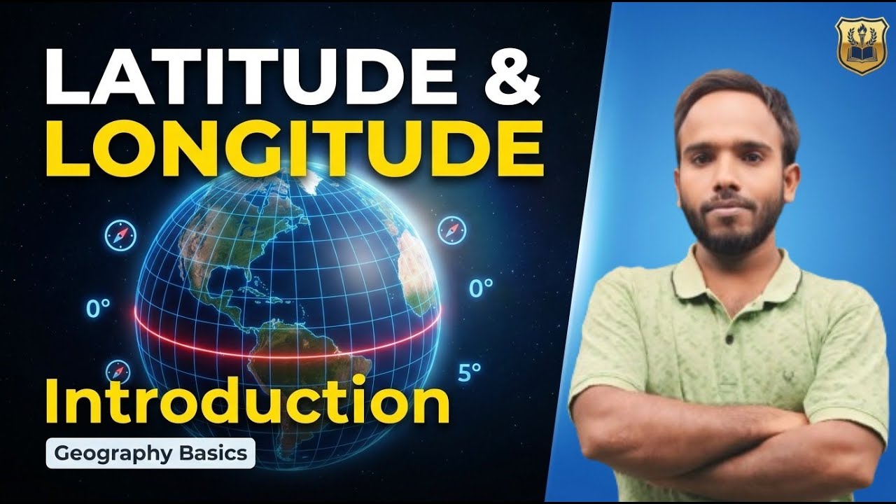 Latitude & Longitude Introduction (Geography Basics) | Paradise Institute