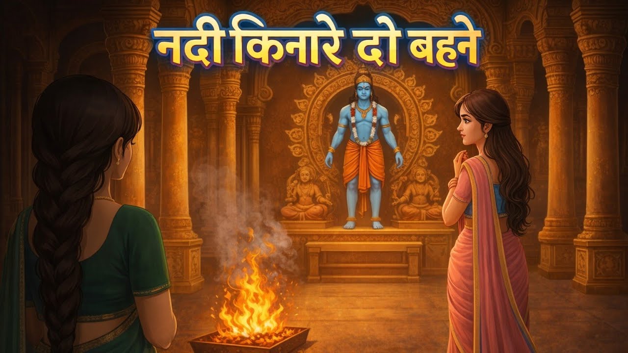  दो बहनें और नाग देवता का न्याय ||#cartoon #animation #moralstories #youtubeshorts #viral #shorts 
