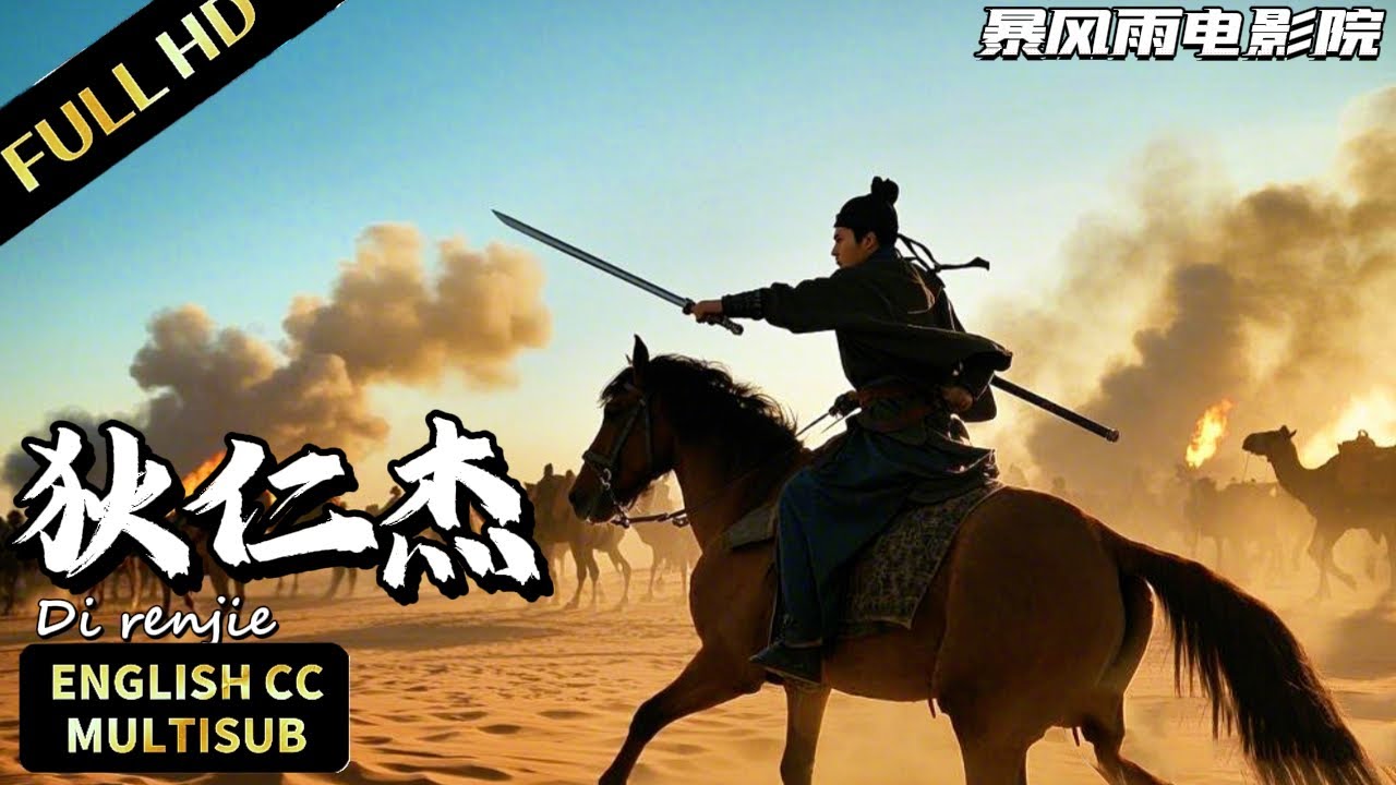 【 FULL MOVIE 】大漠商隊驚現命案，狄仁傑衝破沙海迷障緝拿真兇！| 狄仁傑之沙漠追兇 | 懸疑/古裝 | 暴風雨電影院 #動作電影 #懸疑電影 #狄仁傑 #movie