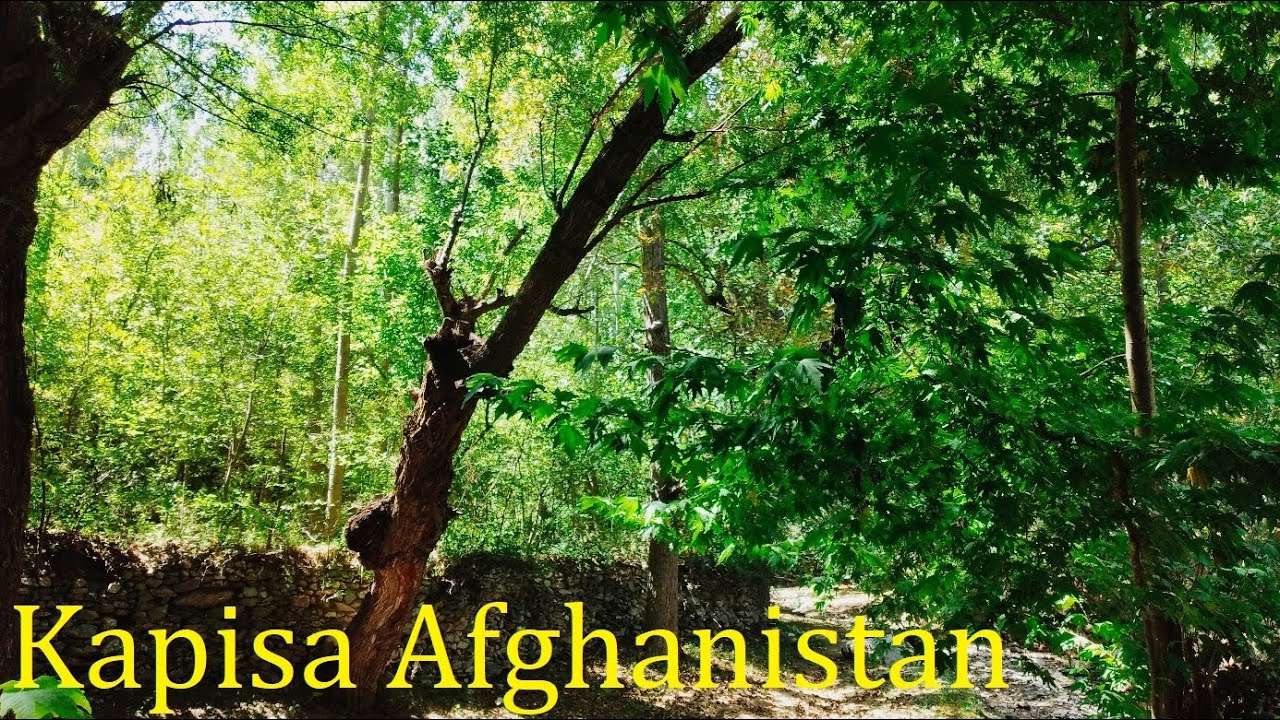 The beautiful view of Kapisa province, Afghanistan