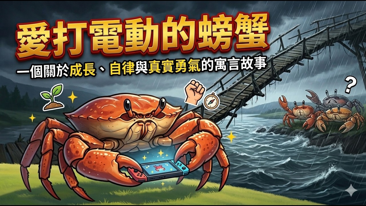 愛打電動的螃蟹