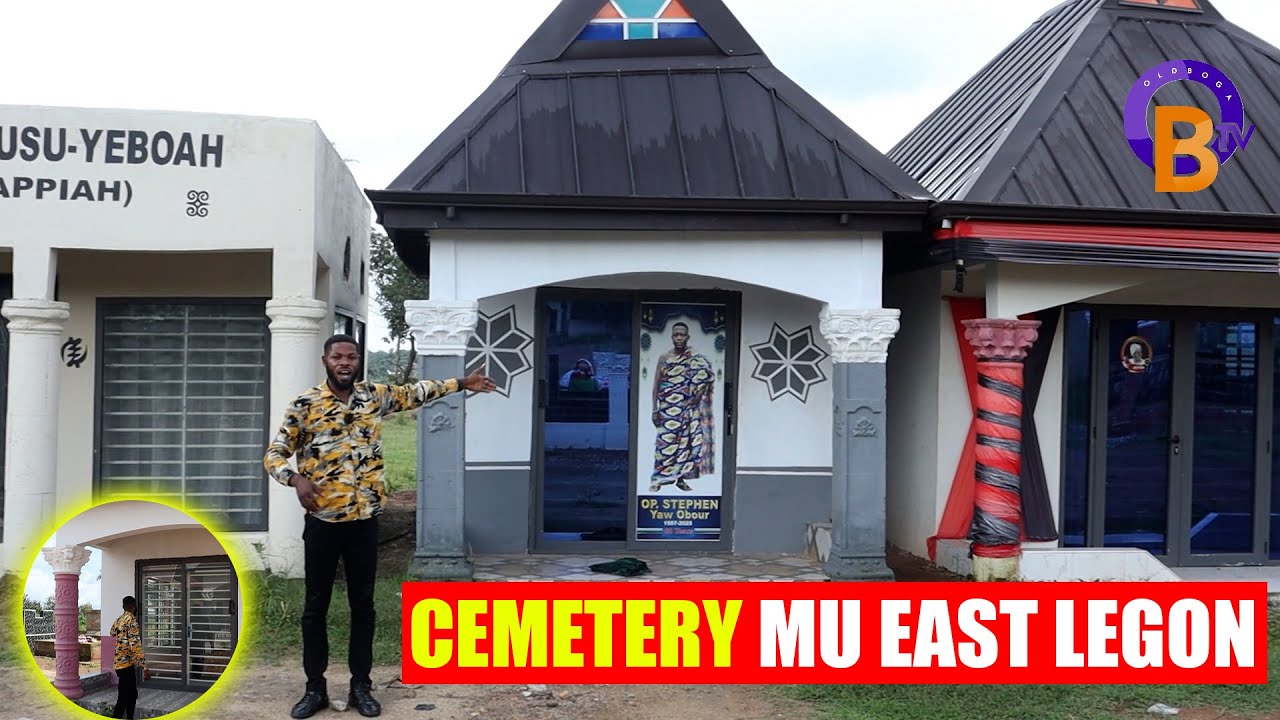 😳Exploring CHIRAA Modern Cemetery in Bono Region. Full Tourism oo herh!