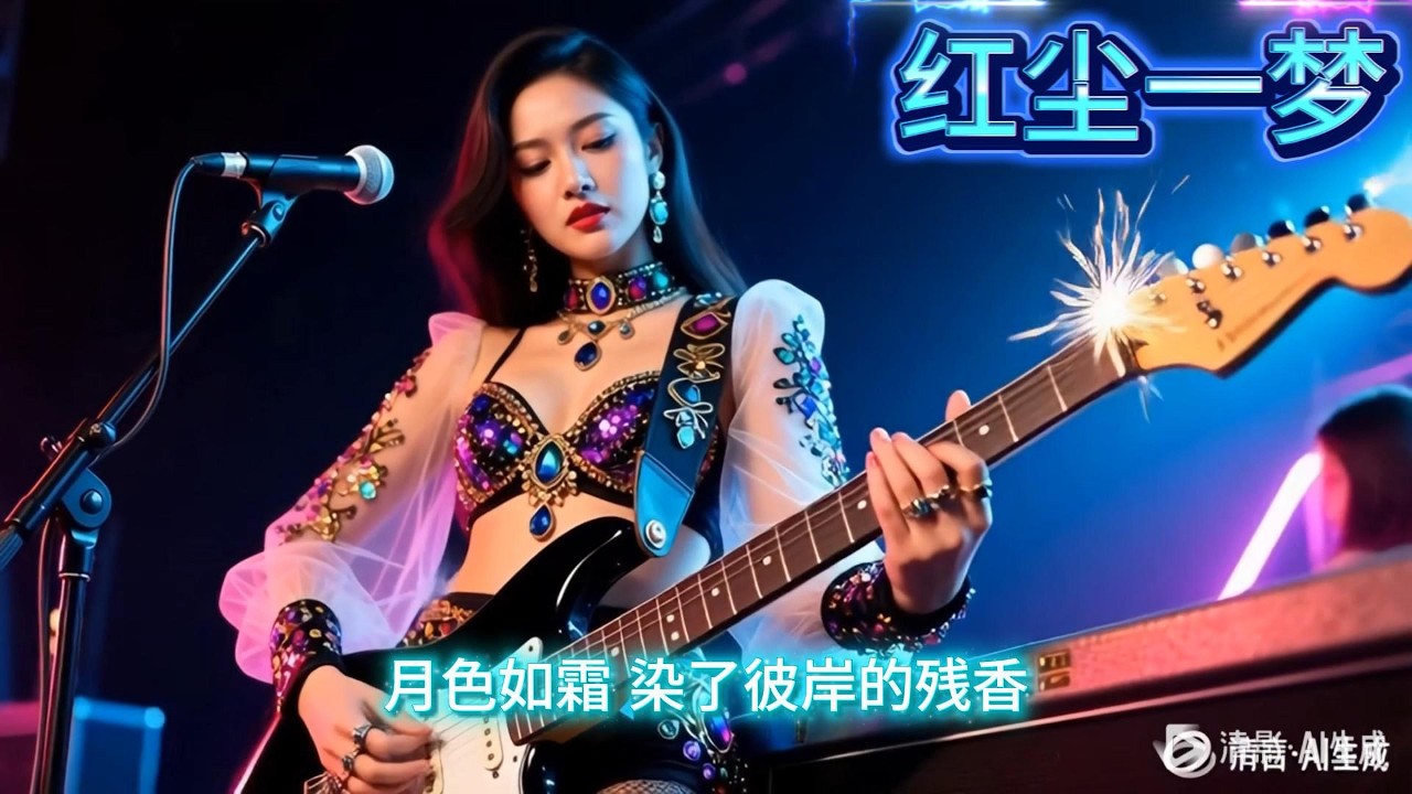 《红尘一梦》，写给所有走不过忘川的人。红烛未冷，誓言已远。情深不寿，缘浅难圆。
