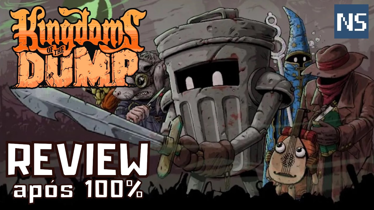 Kingdoms of the Dump - RPG Indie no estilo SNES - Review após 100%