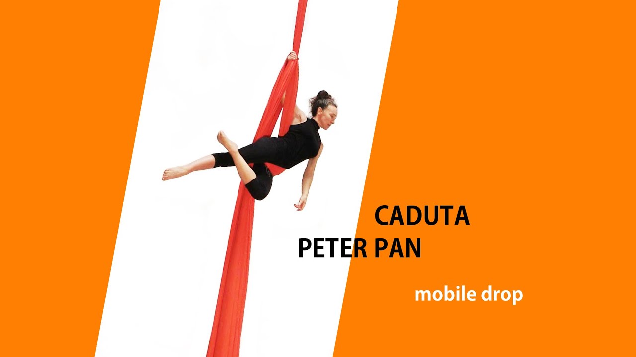 TESSUTI AEREI INTERMEDI - Caduta peter pan, AERIAL SILK INTERMEDIATE - Peter Pan Drop