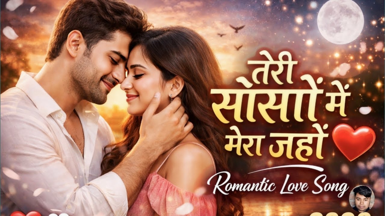 तेरी सांसों में मेरा जहाँ ❤️ | Romantic Hindi Love Song 2026 | Heart Touching Love Story Song
