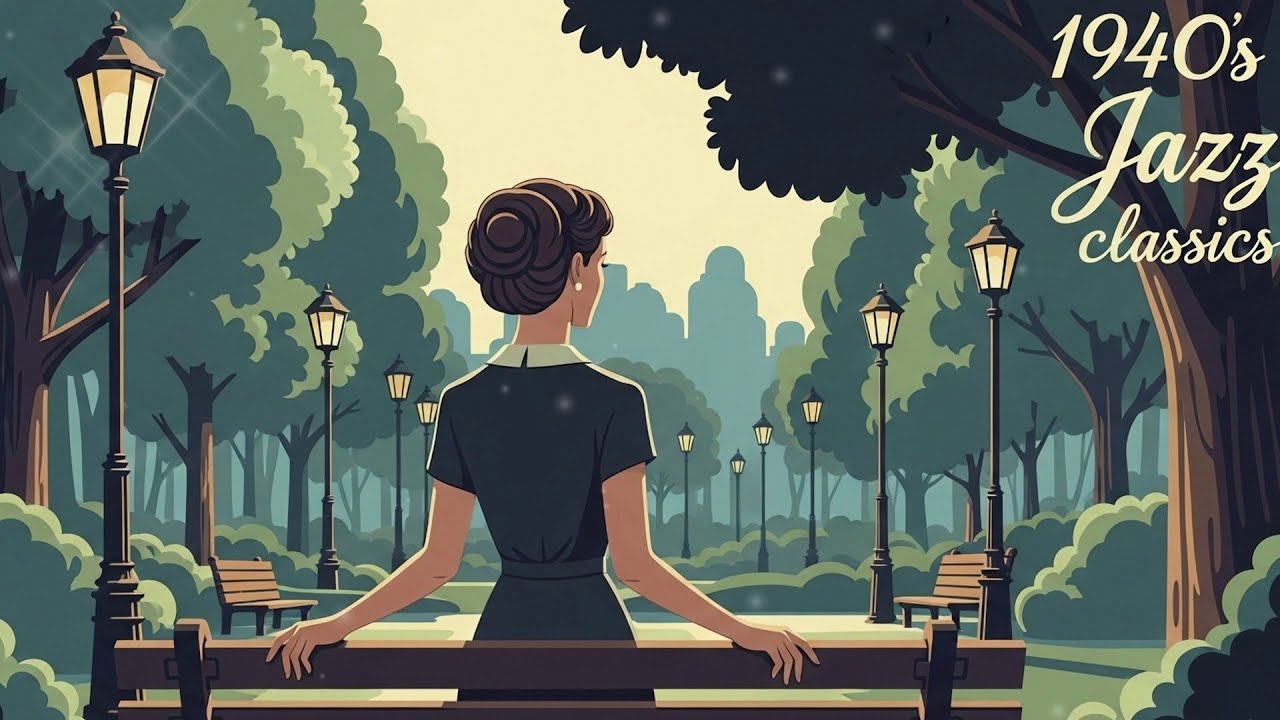 Classic Jazz Lounge | 1940s Vocal Style | Blue Hour Serenade