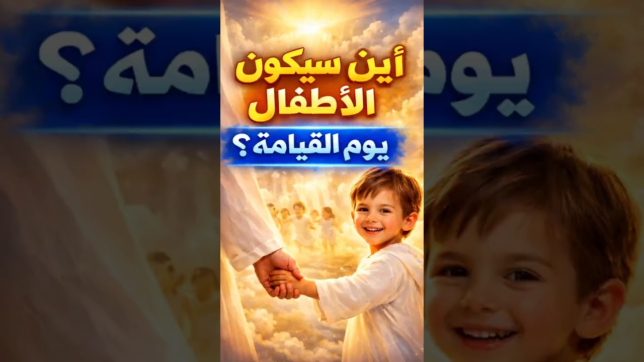 أين سيكون الأطفال يوم القيامة؟ #shorts
