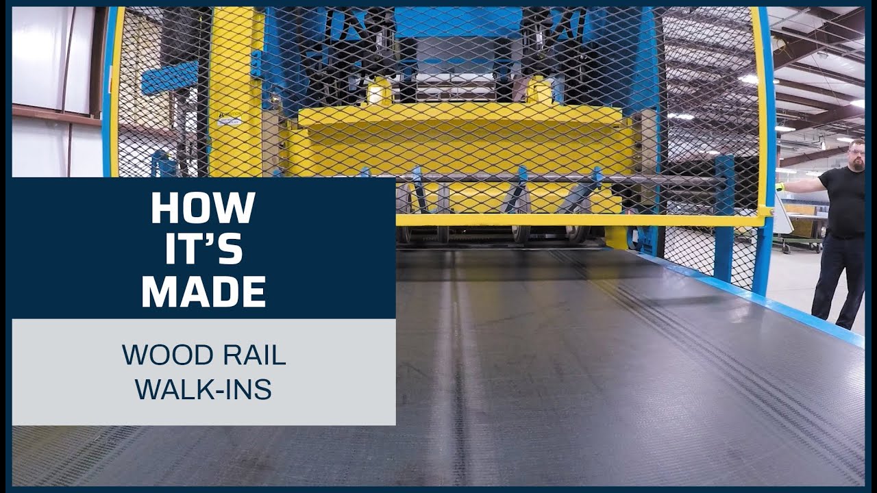 Walk-In Cooler & Walk-In Freezer Manufacturing Process (Wood Rail) - How It's Made! | Leer Inc.