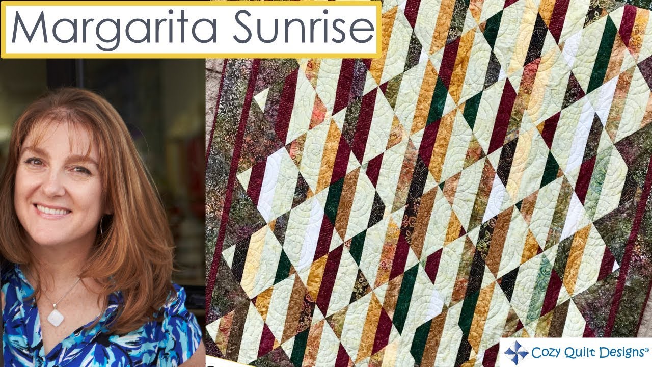 Презентация «Margarita Sunrise Strip» от Cozy Quilt Designs
