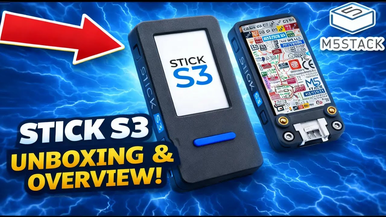 The New M5Stack Stick S3