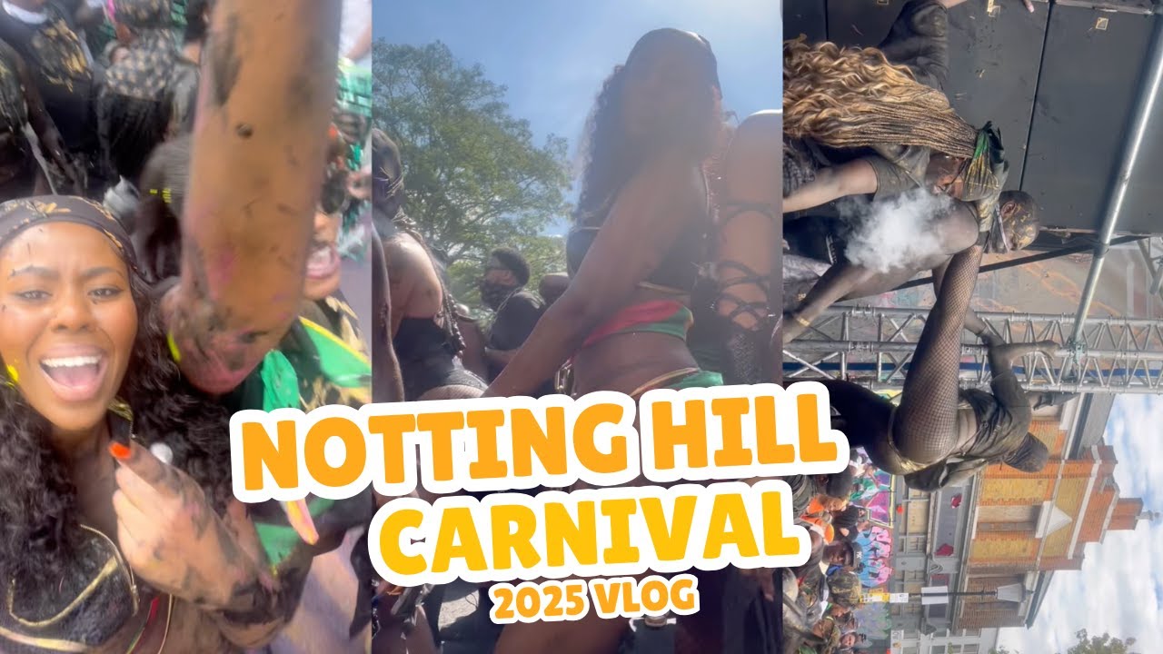 Notting Hill Carnival 2025 Vlog: West London's BIGGEST street party | Island Mas UK