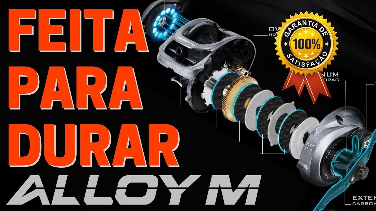 Piscifun Alloy M por dentro - EQUIPAMENTO DE ÓTIMA QUALIDADE / Inside - GREAT QUALITY EQUIPMENT