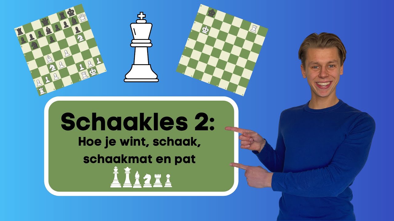 Schaakles 2: Schaak, Schaakmat, Pat en hoe je Wint