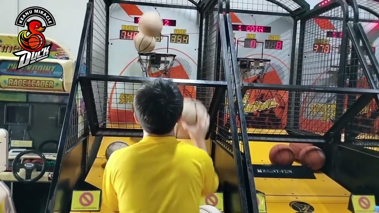 VINTAGE 2005s! Second Generation of Saintfun Street Basketball Arcade On Dream Playground Dufan
