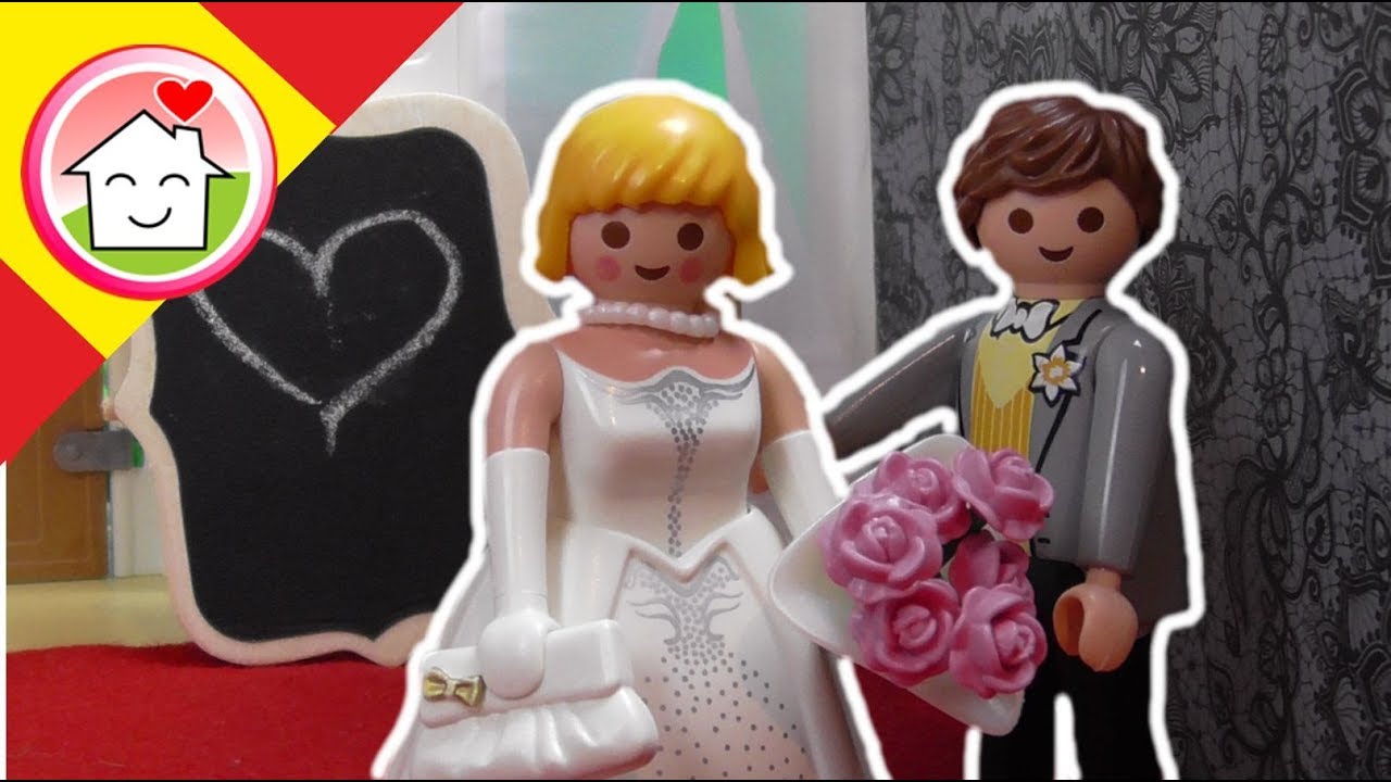 Playmobil en español La Boda de Nicole y Michael - La Familia Hauser