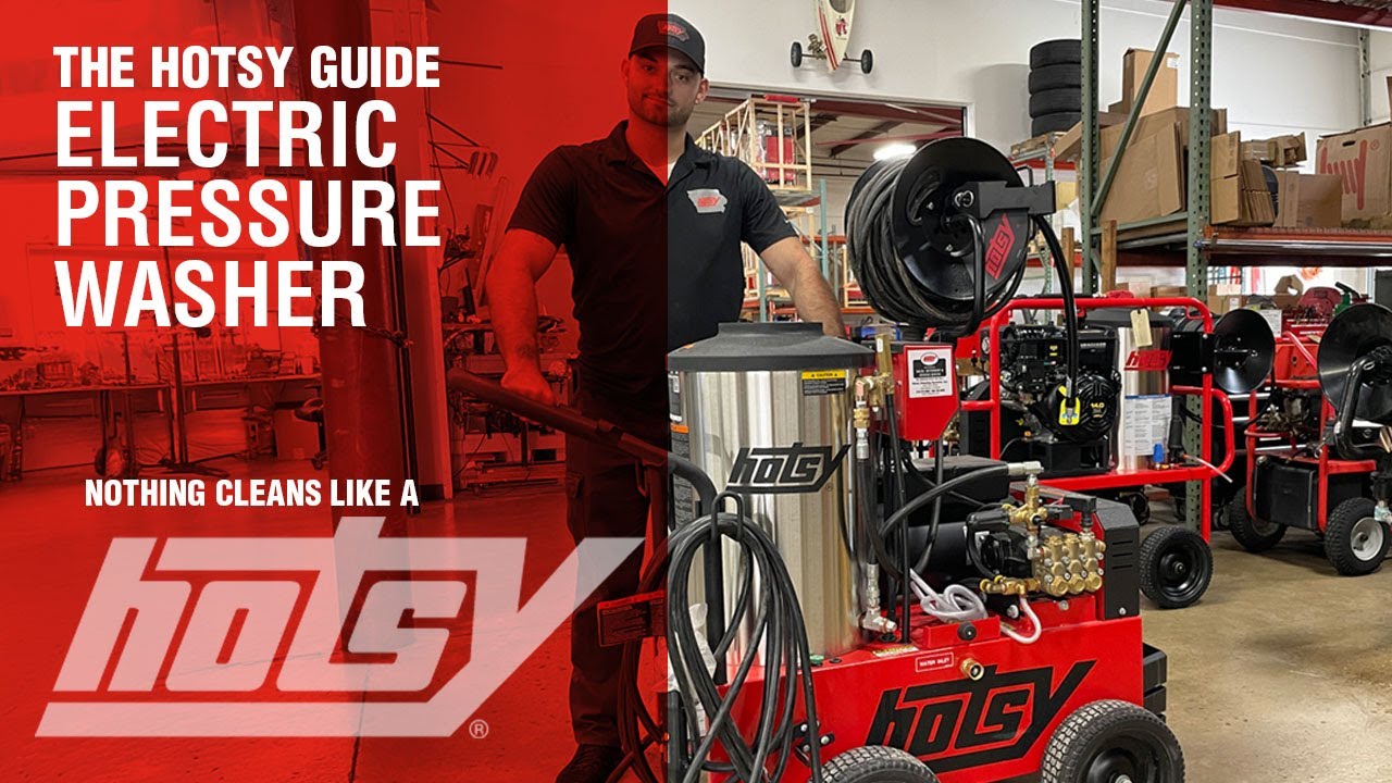 How to Operate a Hotsy Electric Pressure Washer (Safety & Tips)