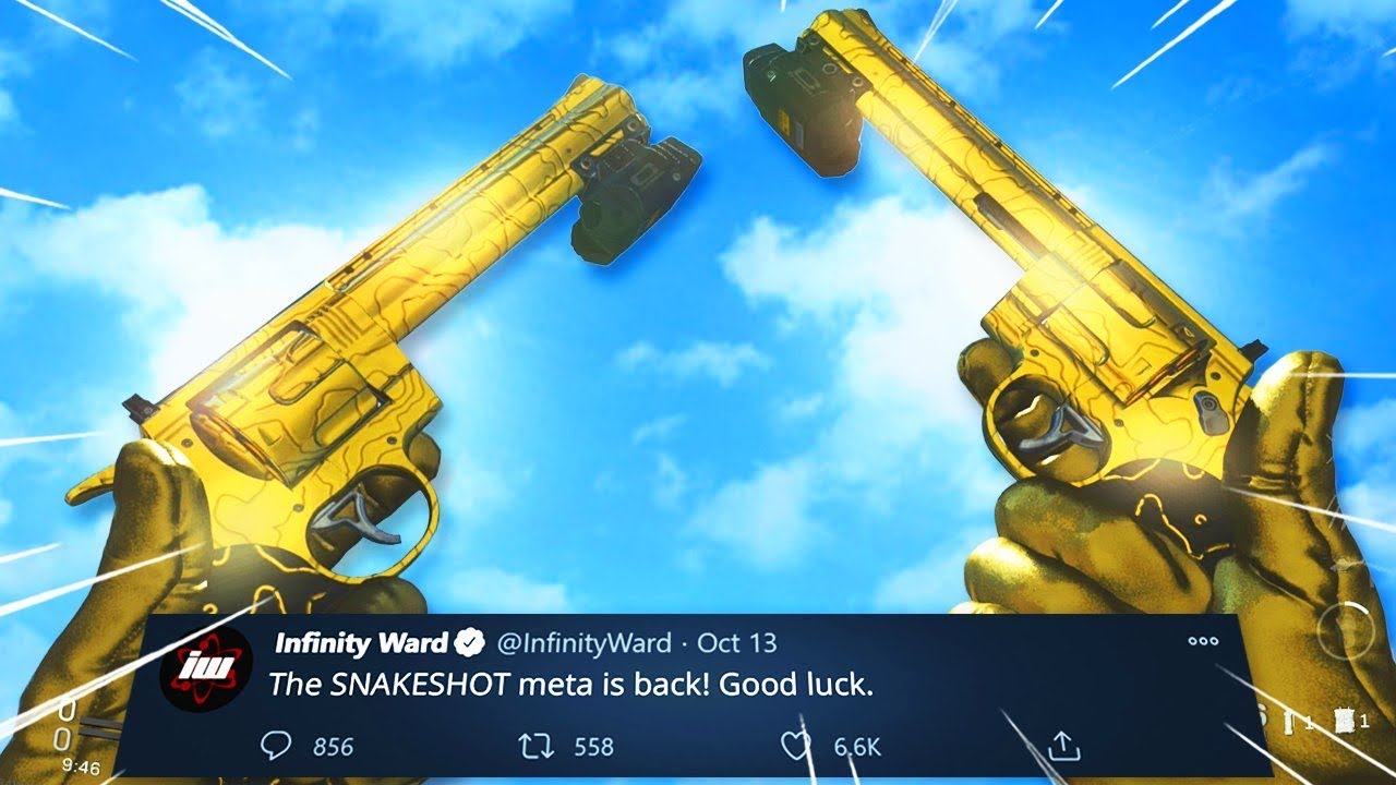 the SNAKESHOTS META is BACK! OVERPOWERED Pistol Class in Season 6! (Modern Warfare Warzone)