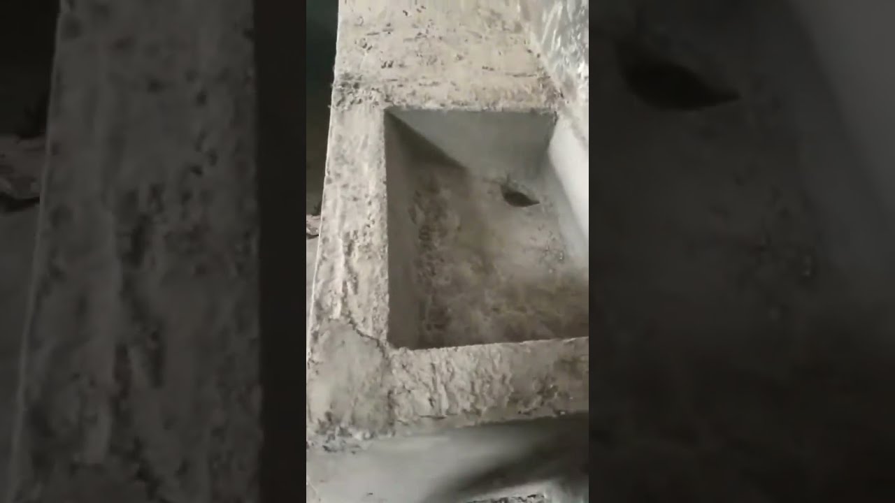 Concrete Sink For Kitchen || Sasta Sink #shorts Modular kitchen design