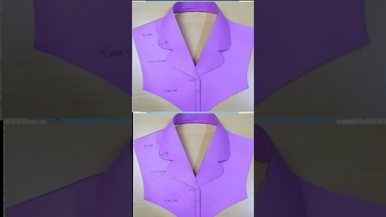 viral shirt collar cutting 😮 easy tips #shortvideo