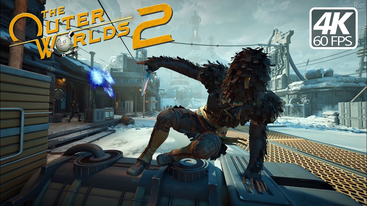 Прохождение игры The Outer Worlds 2. Полная версия игры. Часть 1 (4K 60 кадров в секунду). Без ко...