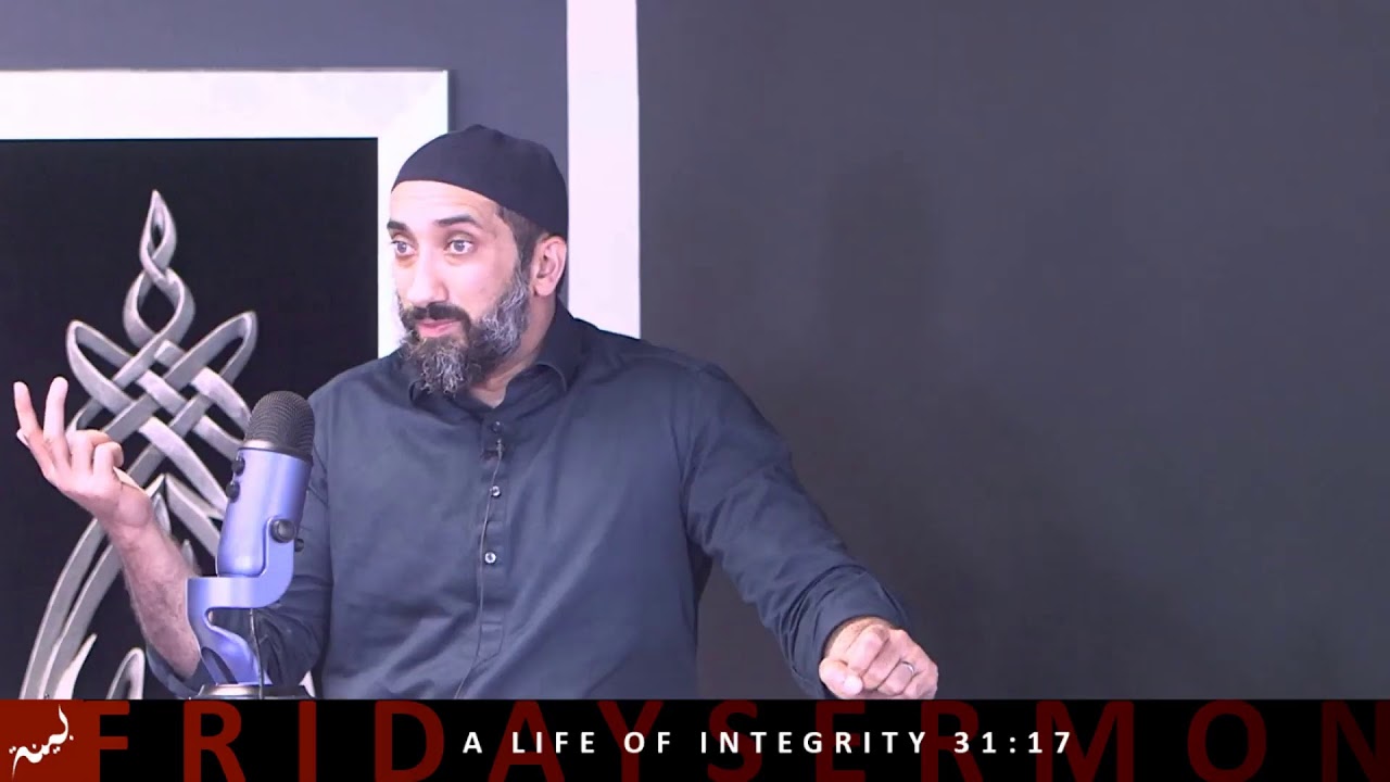 Khutbah: A Life of Integrity