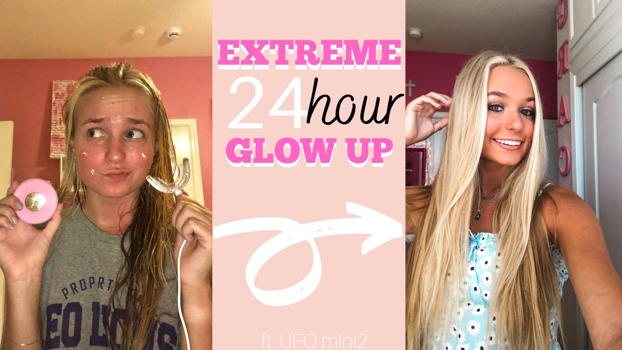 *EXTREME* GLOW UP IN 24 HOURS *quarantine edition* | GRACE TAYLOR