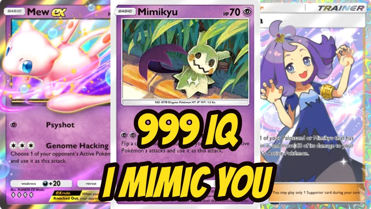 Mimic Your Opponent's Attack And Troll Them With Mimikyu, Acerola And Mew Ex In Pokemon TCG Pocket