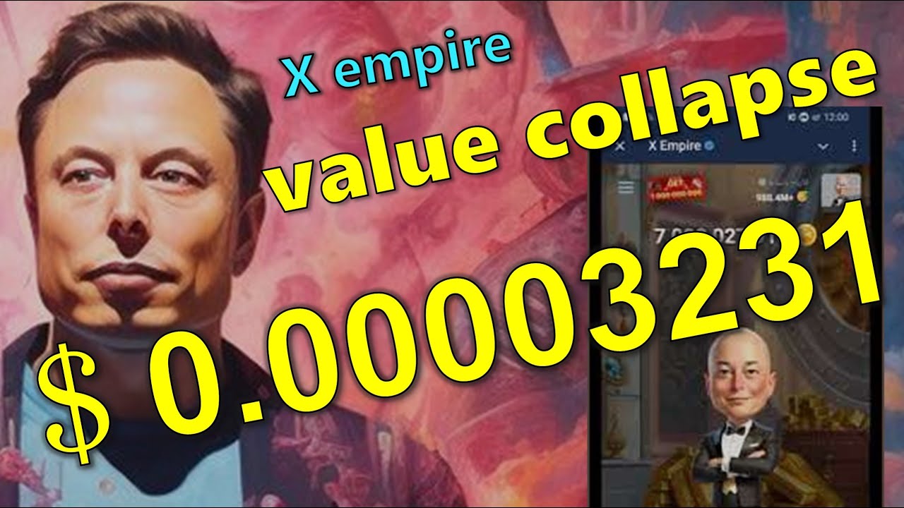 X Empire Airdrop Token Price at Launch:Value collapse