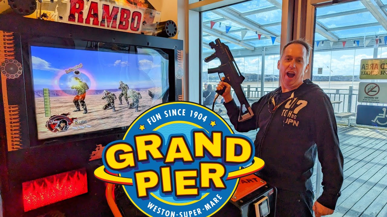 The Grand Pier Arcade - Weston Super Mare #retrogaming #arcadegames