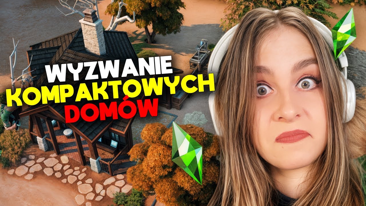 Mały Janek wydał oszczędności życia na zakup KOMPAKTOWEGO DOMU... |  CHALLENGE - THE SIMS 4 BUDOWA |