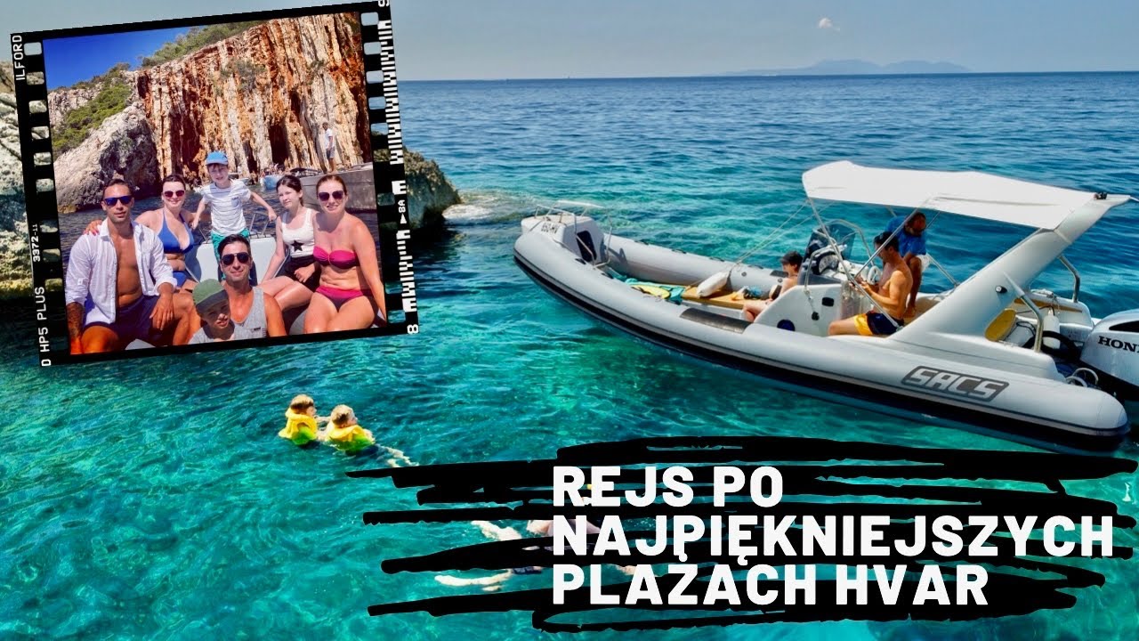 Rejs łodzią RIB po najpiękniejszych plażach wyspy Hvar
