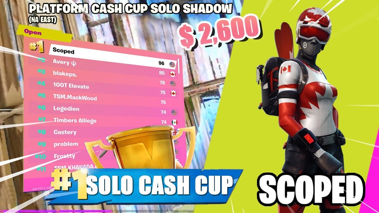 Scoped *DESTROYS* ZexRow & Blakeps Win got 1st ($2,600) Place in the SOLO CASH CUP | MoonMy Clips