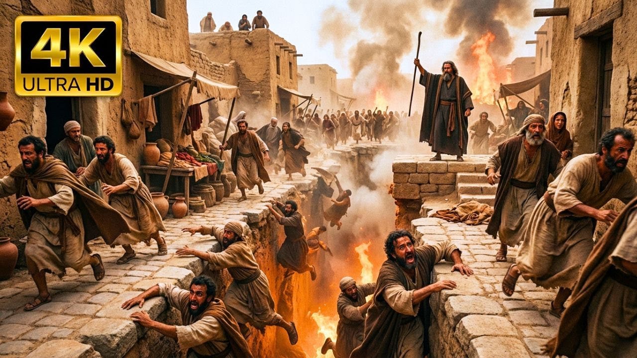 POR QUE DEUS ABRIU A TERRA E ENGOLIU 250 HOMENS VIVOS? | DOCUMENTÁRIO BÍBLICO