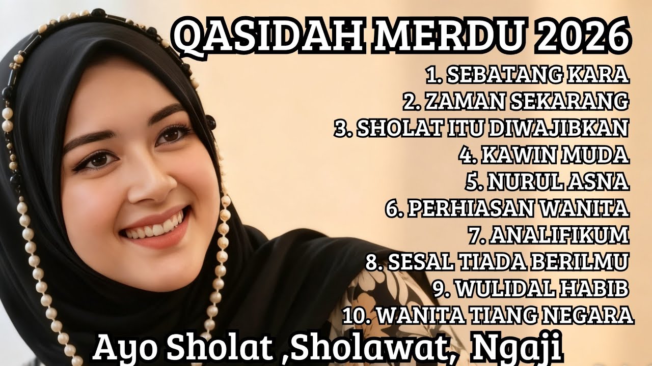 BIKIN C4NDUU ✨️ QOSIDAH GAMBUS MERDUU ADEM DI DENGAR/ MUSIK TERPOPULER ‼️AYO SHOLAT NGAJI SHOLAWAT 
