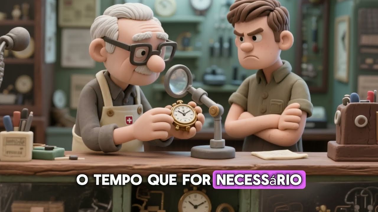 O  Homem que Consertava o Tempo - A história que vai mudar sua forma de viver!