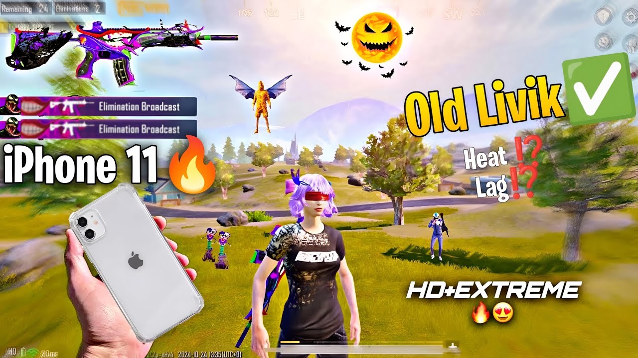 Testing iPhone 11 After Update 3.7🔥 Old Livik Lag Heat ⁉️ | KingSlayer YT | Pubg Mobile