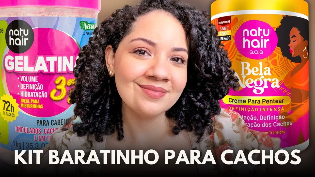RESENHA KIT BARATINHO NATU HAIR | CACHEADA ECONÔMICA