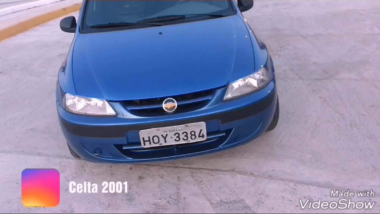 Celta Azul cors&aacute;rio 2001
